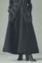 ウールボンディングフレアスカート カレンソロジー/Curensology ブラック