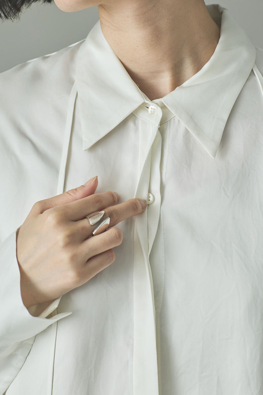 Curensology(カレンソロジー)｜【予約販売】キュプラサテンシャツ