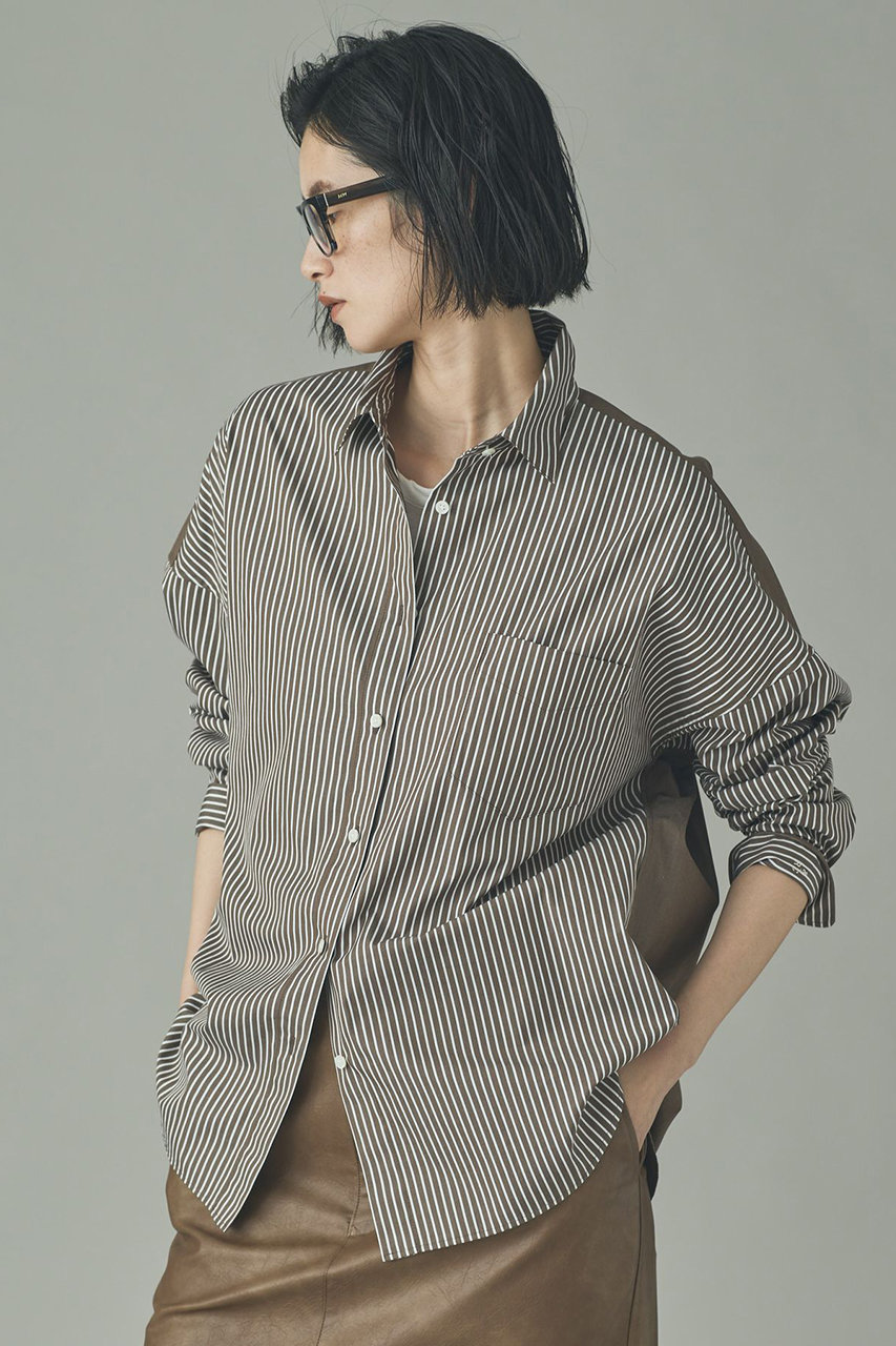 カレンソロジー/Curensologyの【予約販売】〈&RC〉ビッグシャツコンビ(ブラウン/630096)