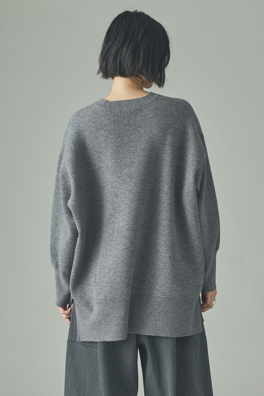 Curensology(カレンソロジー)｜ダブルフェイスロングニットプル