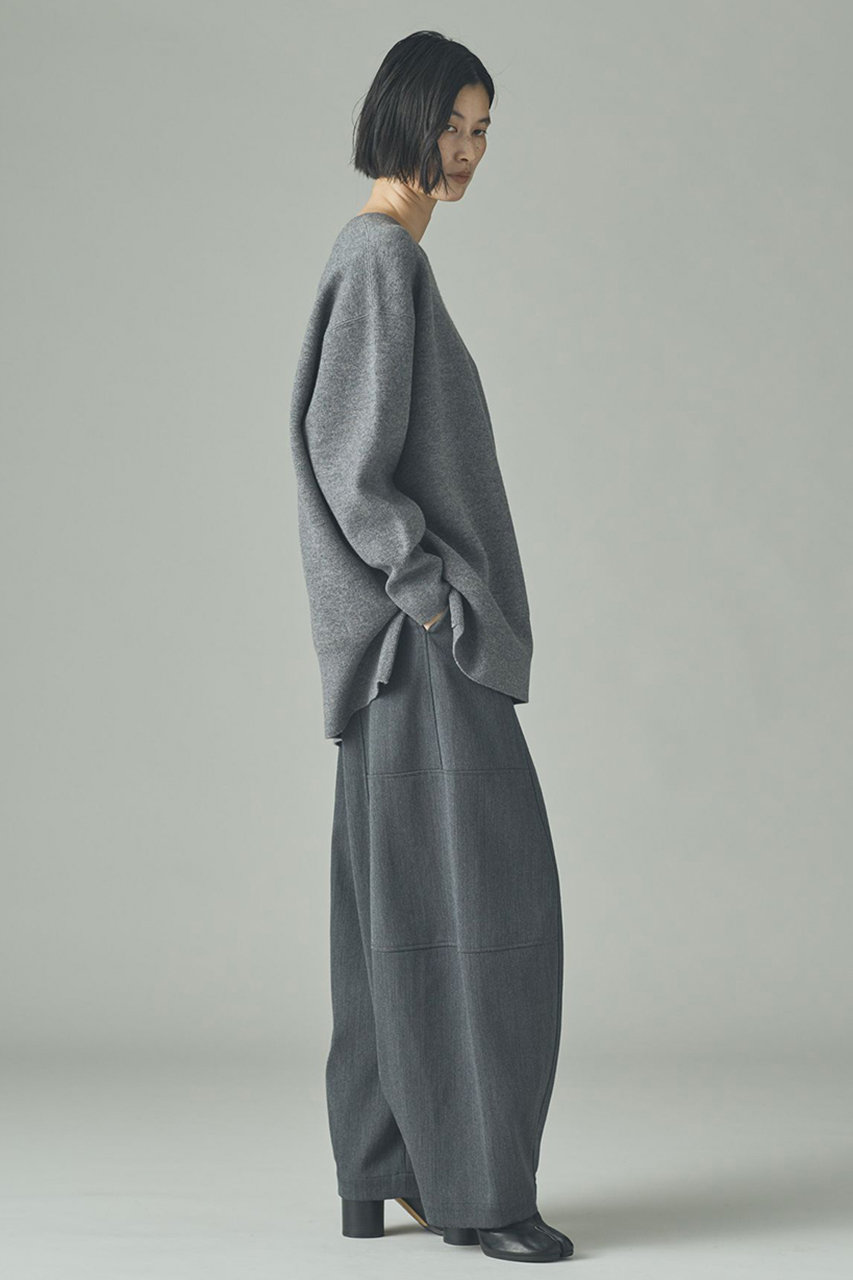 Curensology(カレンソロジー)｜ダブルフェイスロングニットプル