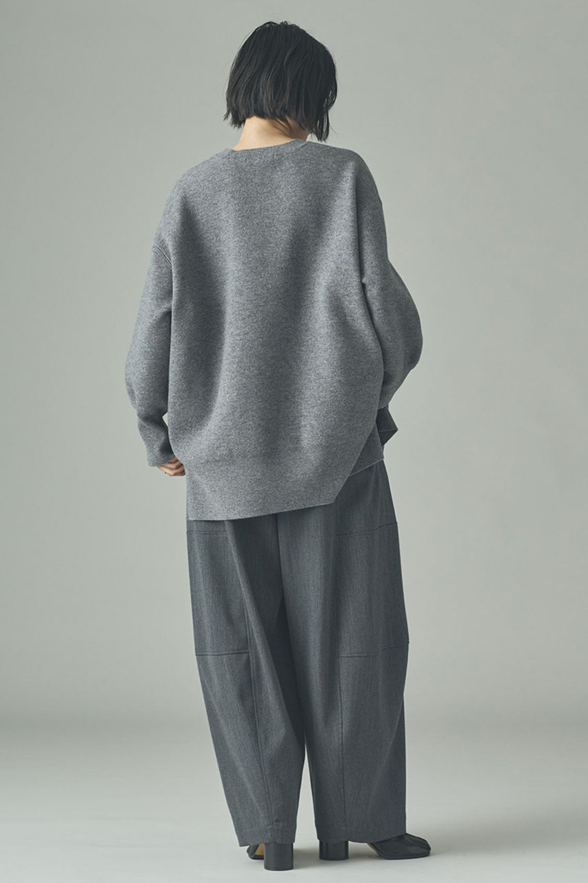 Curensology(カレンソロジー)｜ダブルフェイスロングニットプル