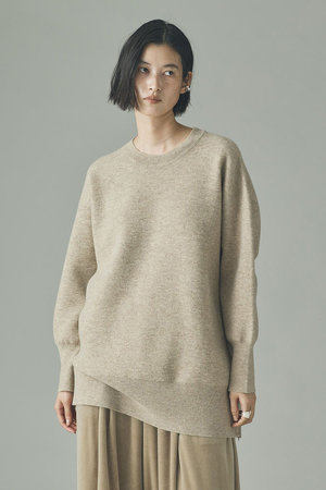 カレンソロジー/Curensologyの【予約販売】ダブルフェイスロングニットプルオーバー(110300/110301)