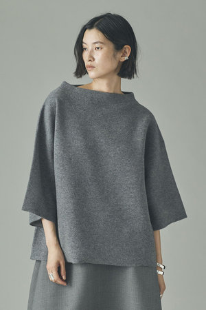 カレンソロジー/Curensologyの【予約販売】ダブルフェイスニットプルオーバー(110300/110301)