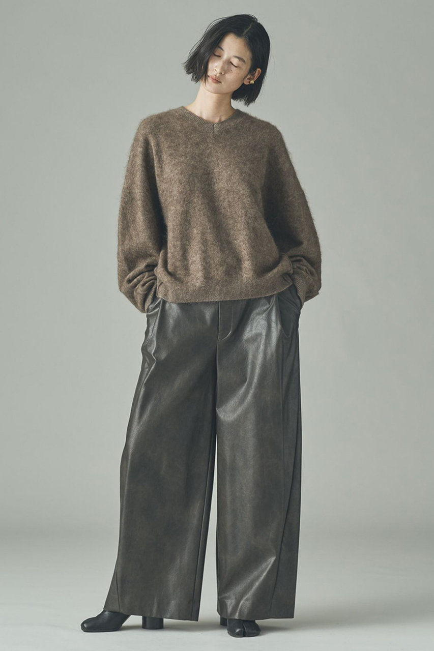 Curensology　カレンソロジー　ミスティ　モヘヤ　ニット　プルオーバー Curensology（カレンソロジー）の「Curensology(カレンソロジー