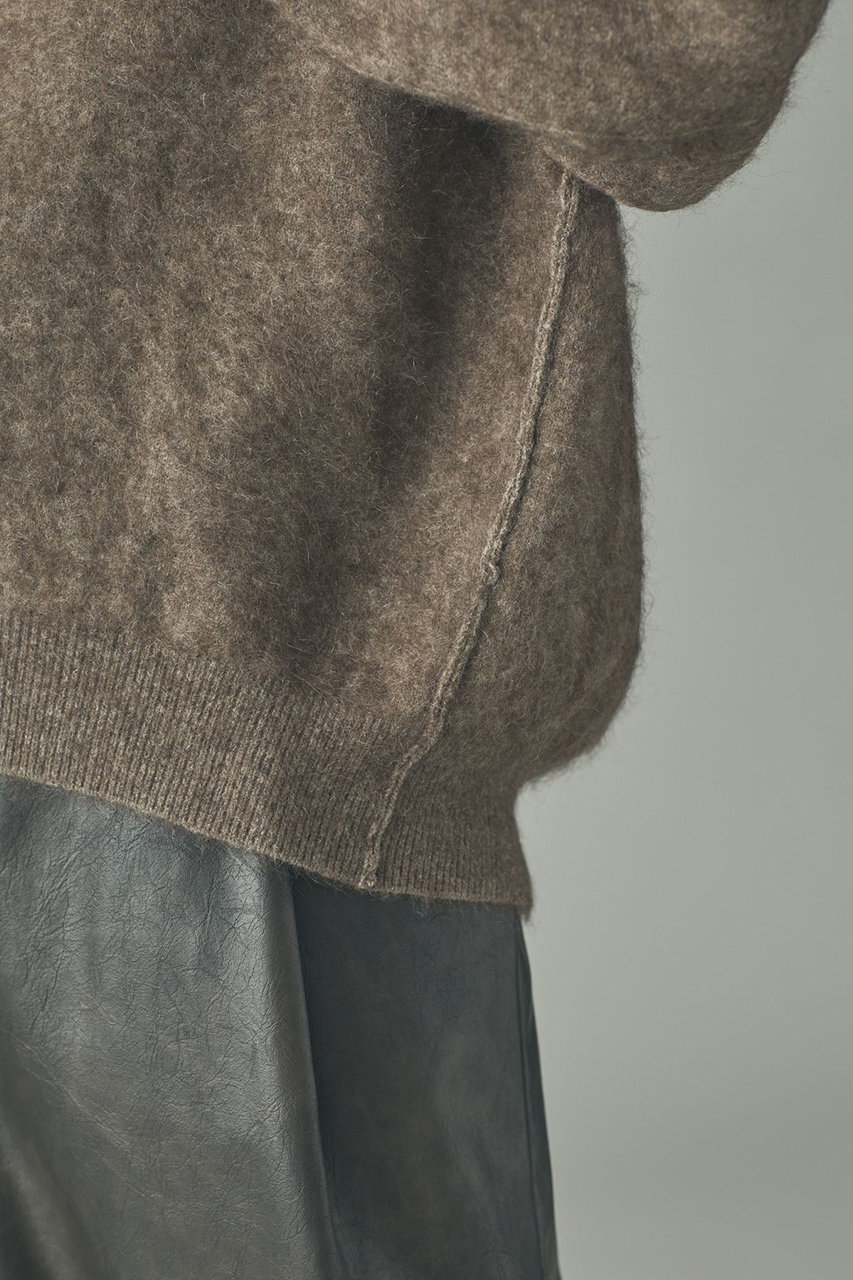 Curensology(カレンソロジー)｜ヤクニットプルオーバー/モカ の通販