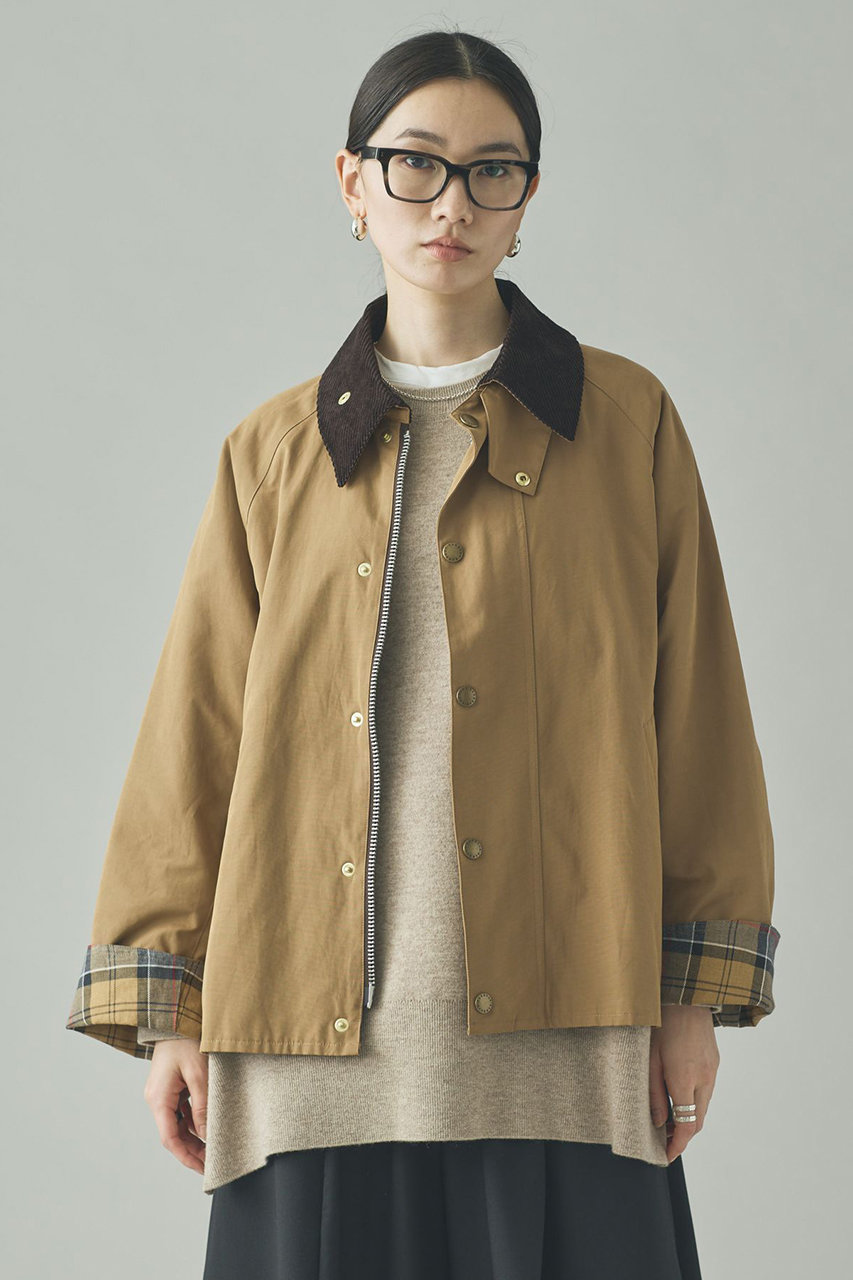 Curensology 〈Barbour〉Curensology Exclusive Jacket (ベージュ, 36) カレンソロジー ELLE SHOP