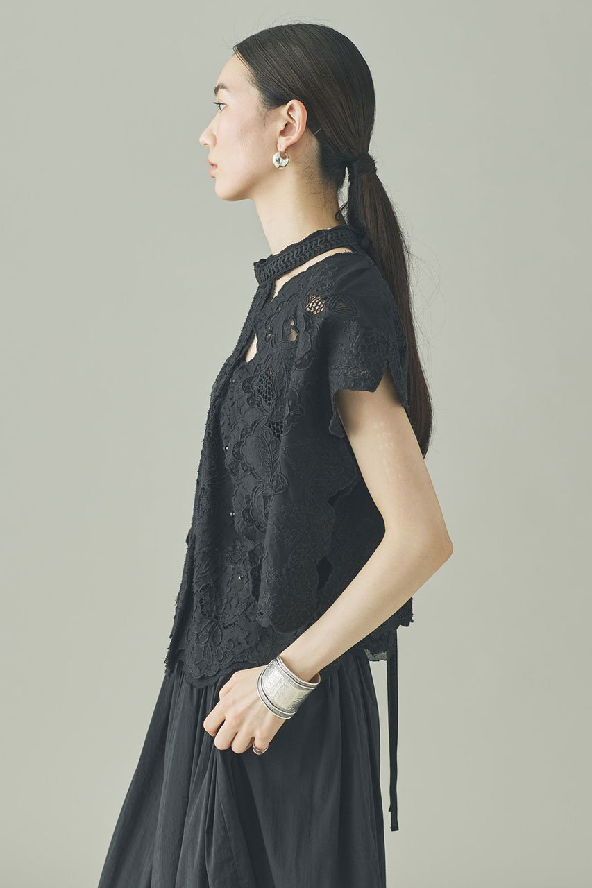 Curensology(カレンソロジー)｜【予約販売】Nエンブロイダリーブラウス