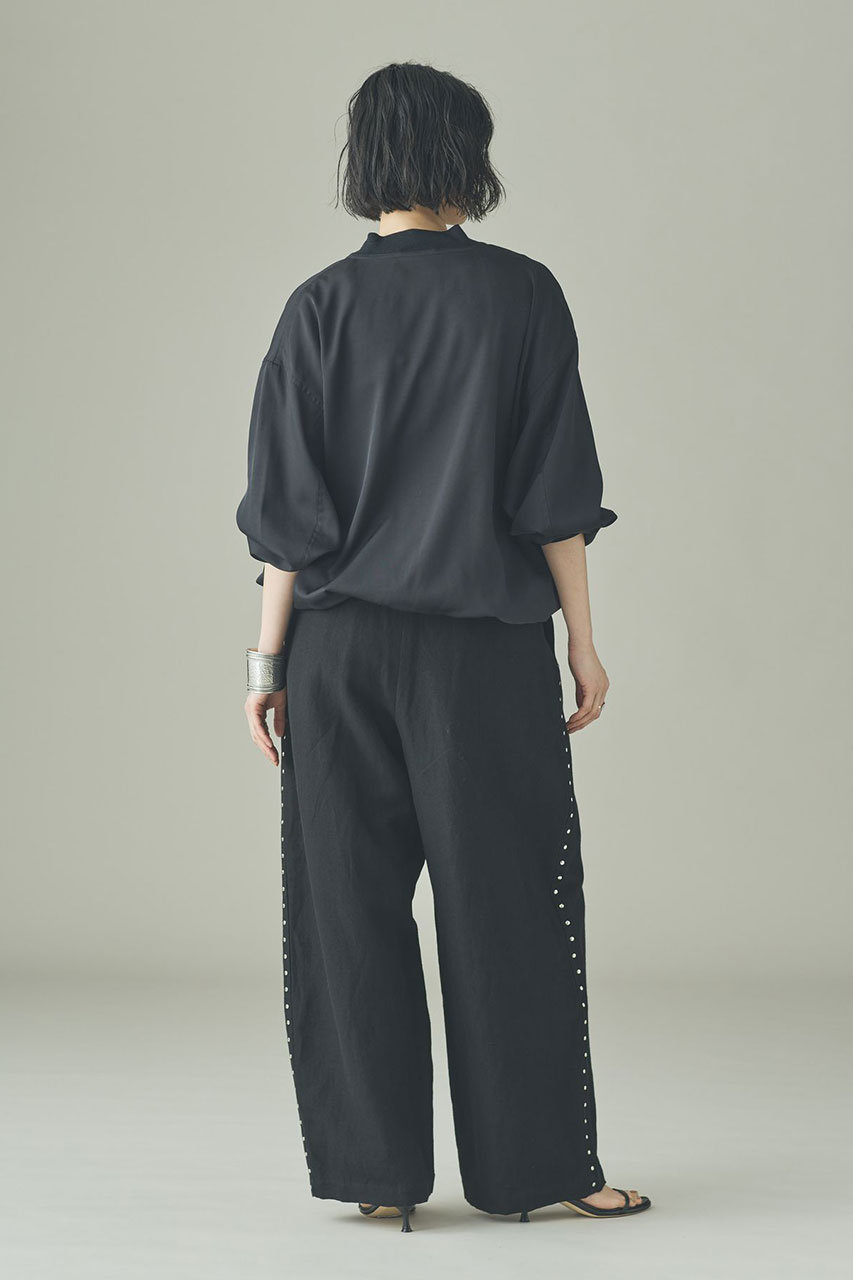 カレンソロジー　ツイルストレッチブルゾン　 ベージュ Curensology｜ツイルストレッチブルゾン | Rakuten Fashion(楽天