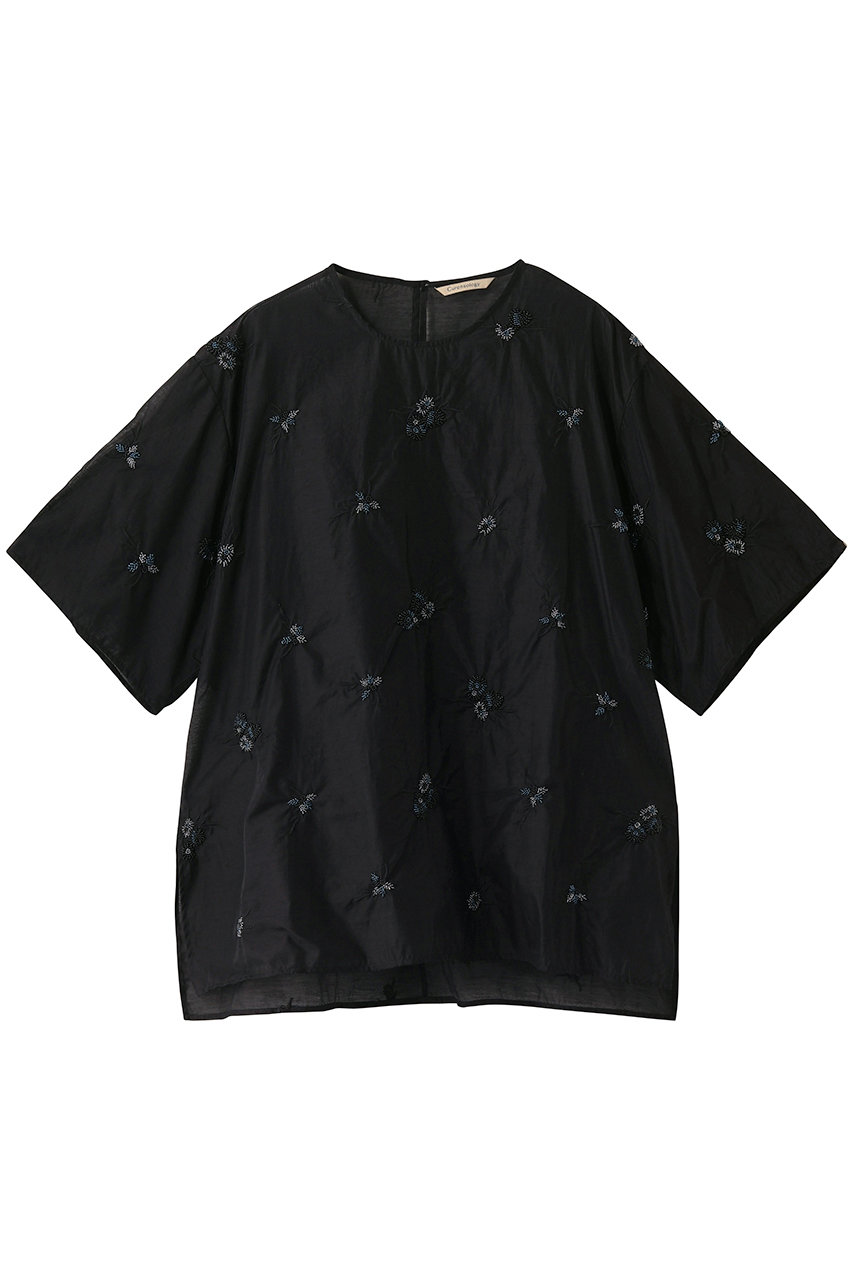 カレンソロジー/CurensologyのフラワービーズTOPS(ブラック/641731)