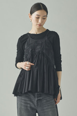 カレンソロジー/Curensologyの【予約販売】バードシシュウキャミソール(110400/110401)