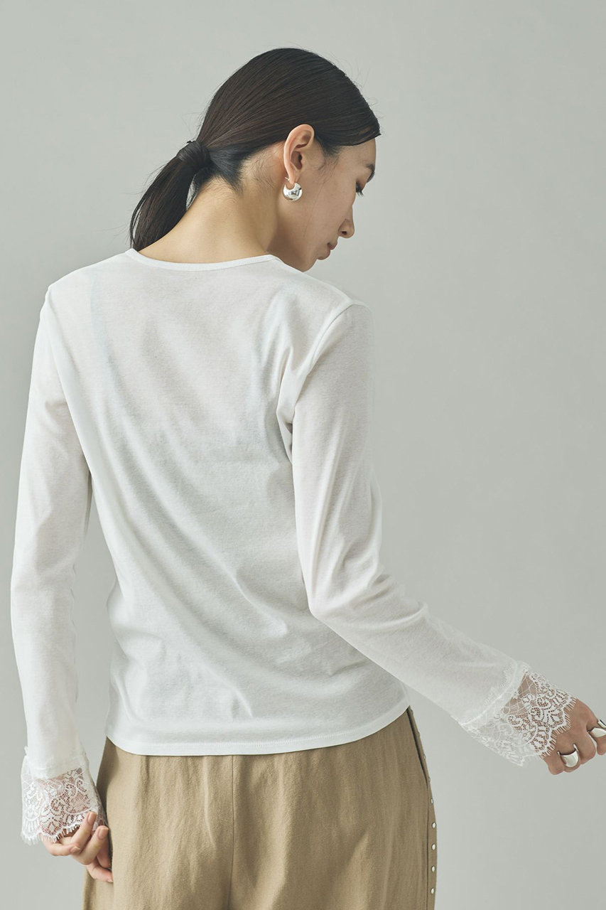 【完売品】定価26400円 カレンソロジー レーストップス Curensology(カレンソロジー)/ラッフルレースブラウス（シャツ