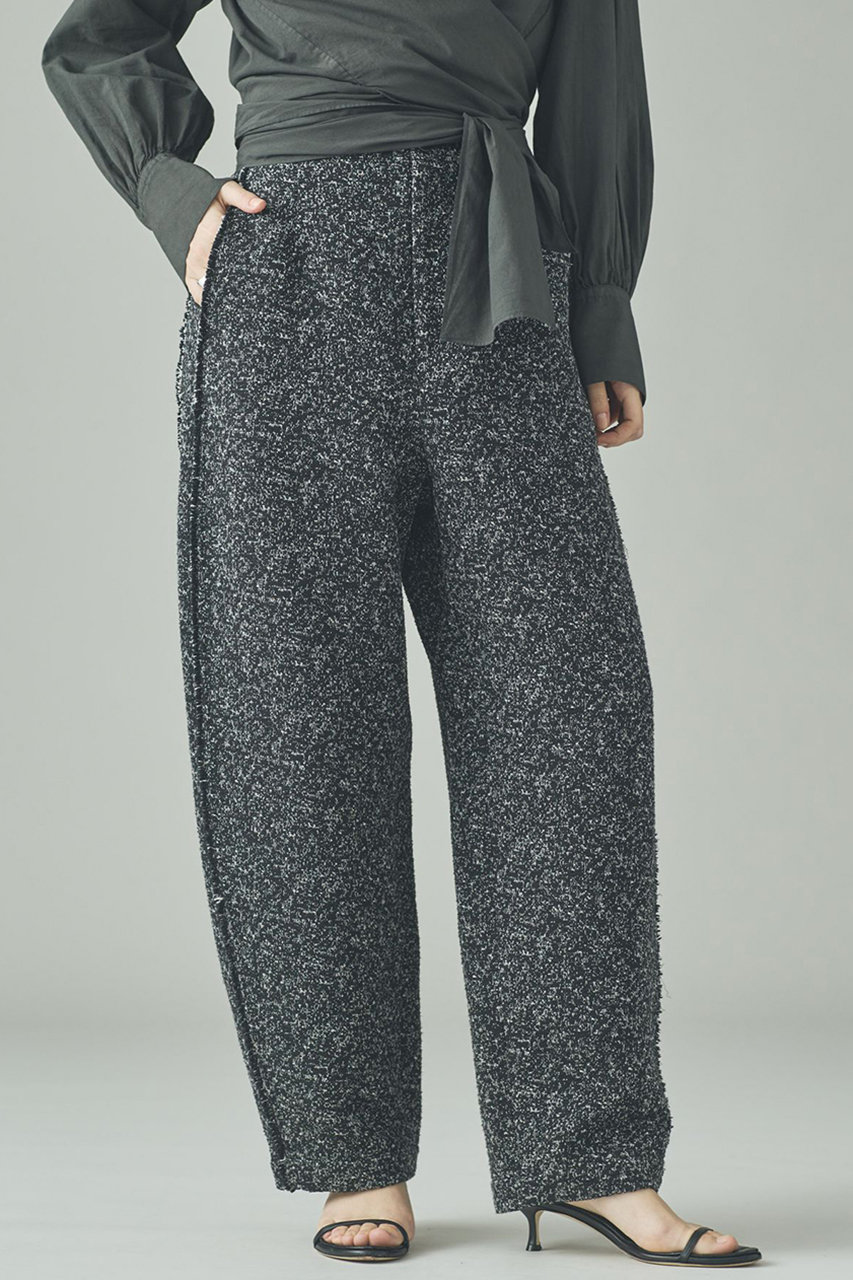 カレンソロジー/Curensologyの【予約販売】〈C.S.G〉ネップツィードパンツ(ブラック/640369)