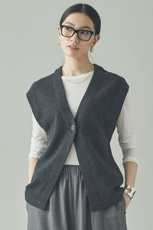 カレンソロジー/Curensologyの【予約販売】マスキュリンニットベスト(110800/110806)