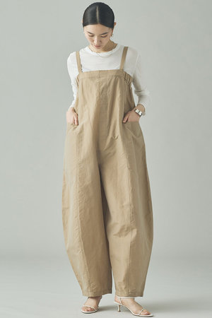 カレンソロジー/Curensologyの【予約販売】ナイロンラミーサロペット(110600/110606)