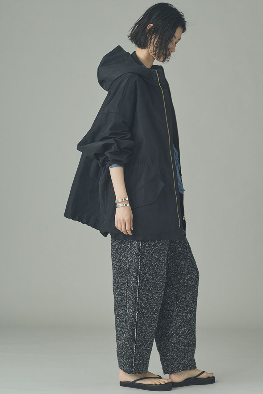 Curensology ナイロンラミーフーディーブルゾン　美品 Curensology｜ナイロンラミーフードブルゾン | Rakuten Fashion(楽天