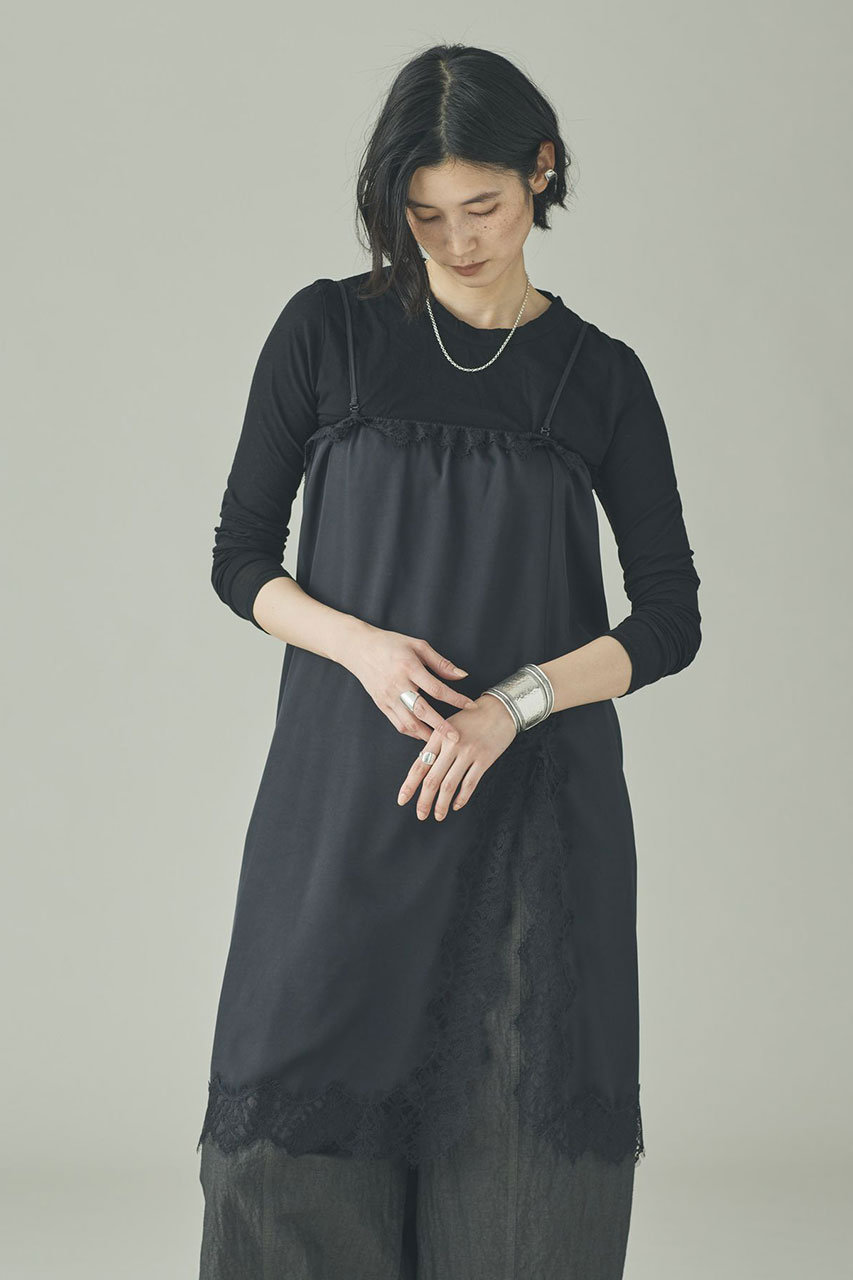 カレンソロジー/Curensologyの【予約販売】2WAYレーススリットスカート(ブラック/633876)