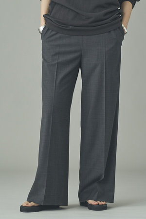 カレンソロジー/Curensologyのウールブレンドセンタープレスパンツ(110600/110601)