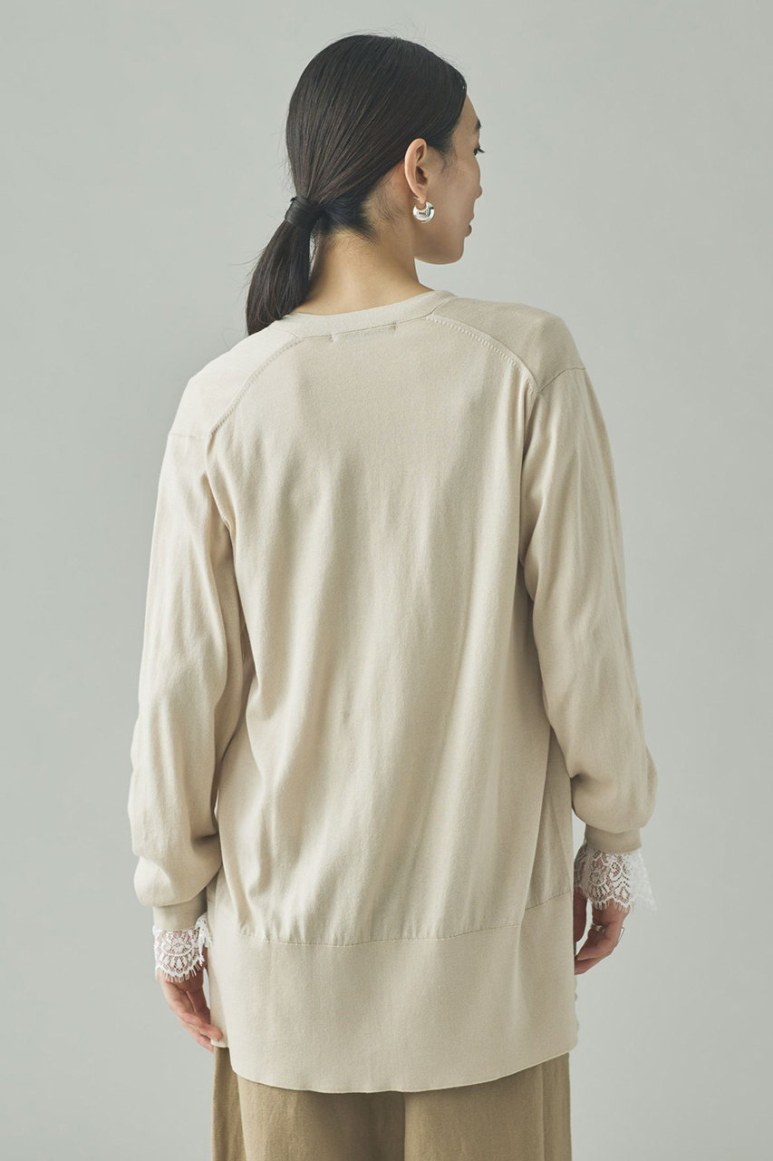 美品　Curensology アイボリー カーディガン Curensology(カレンソロジー)｜【予約販売】ファインコットンVネック