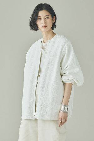 カレンソロジー/Curensologyの〈C.S.G〉キルティングジャカードブルゾン