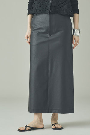 カレンソロジー/Curensologyの【予約販売】ヴィンテージフェイクレザースカート(110700/110703)