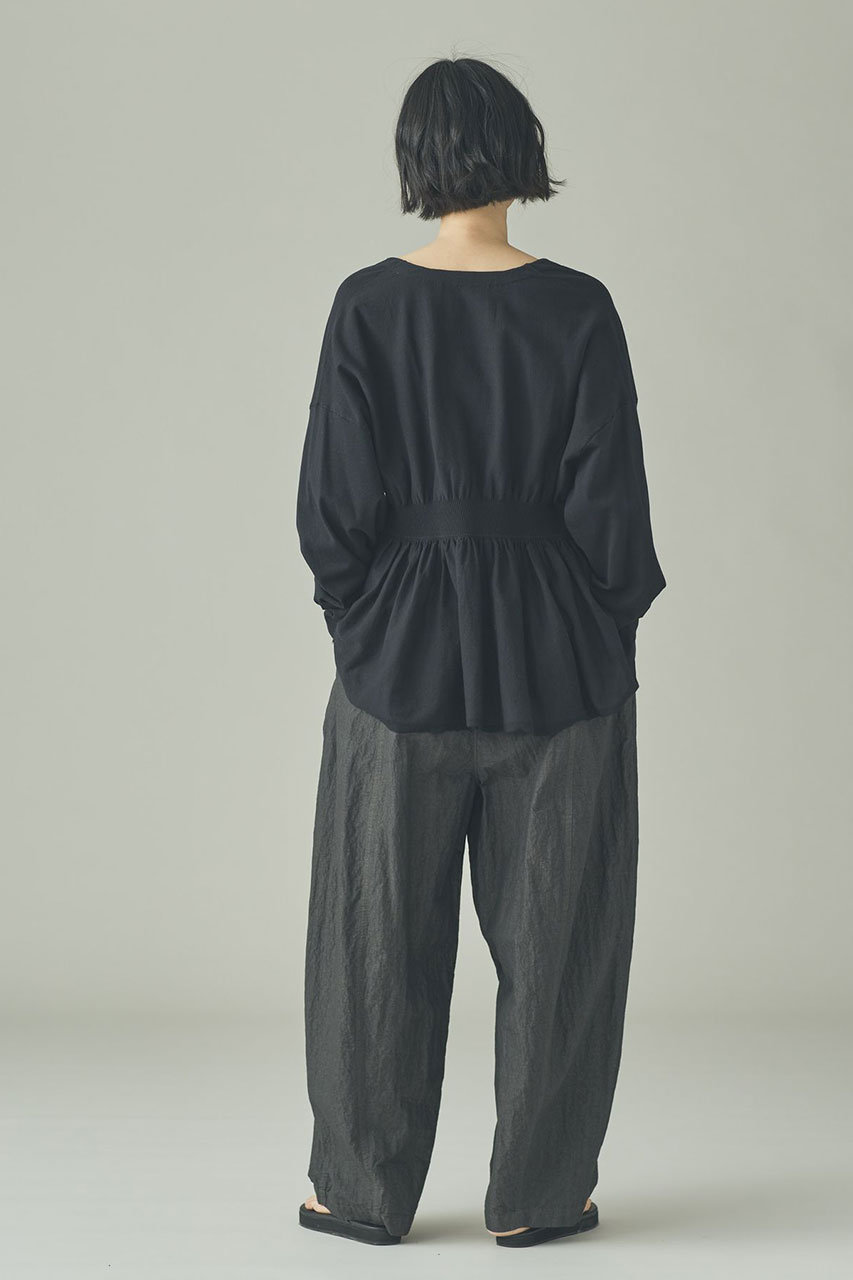 Curensology(カレンソロジー)｜ピンタックギャザーニットプルオーバー