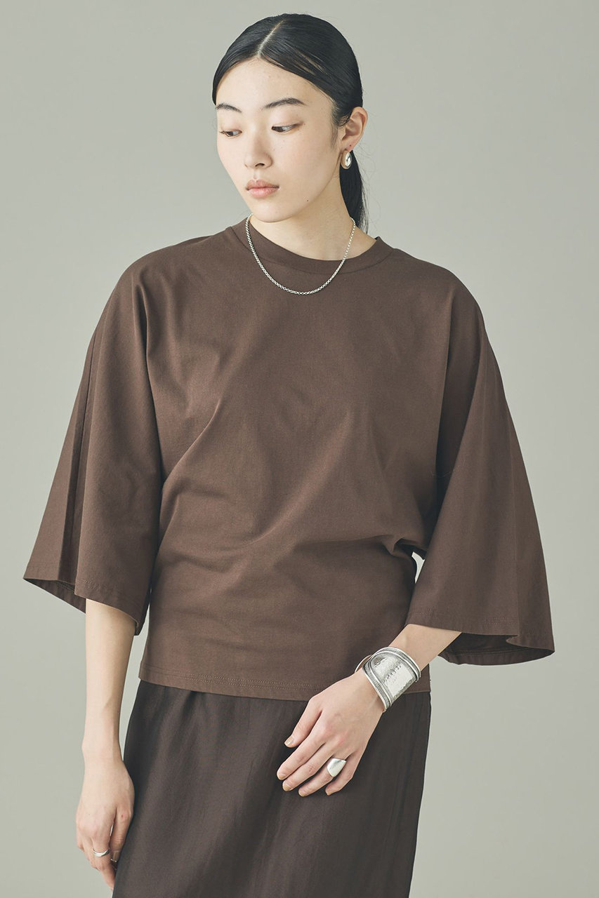 カレンソロジー/Curensologyの【予約販売】ドルマンナローTシャツ(ダークブラウン/642246)