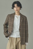 グレンチェックジャケット