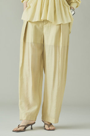 カレンソロジー/Curensologyの【予約販売】シルクブレンドシアーパンツ(110600/110601)