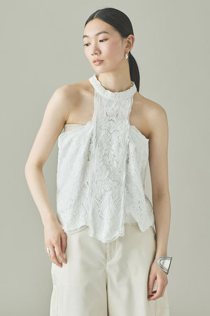 カレンソロジー/Curensologyの【予約販売】ジャカードエンブロイダリーブラウス(110400/110401)