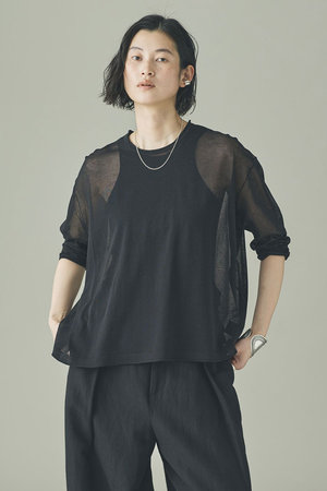 カレンソロジー/Curensologyの【予約販売】シアーリラックスニットプルオーバー(110300/110301)