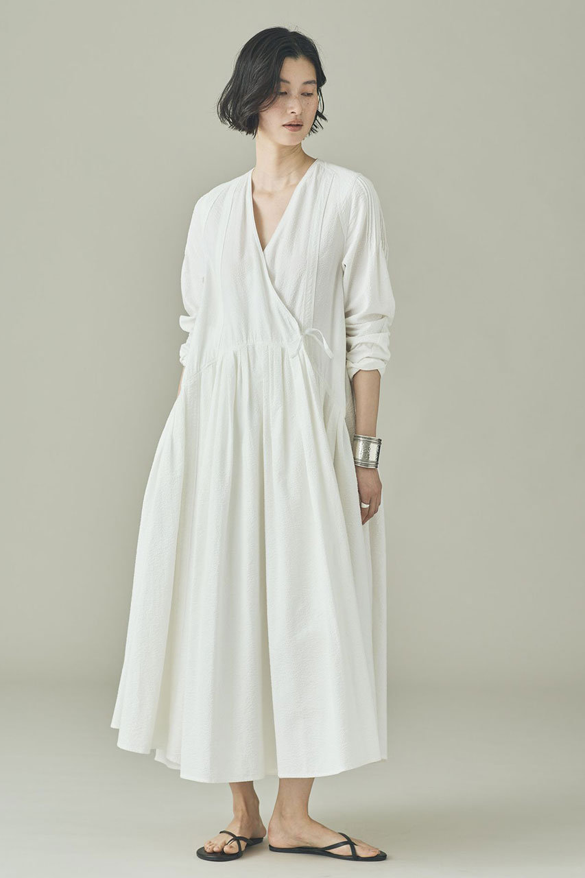 カレンソロジー/Curensologyのサッカーカシュクールワンピース(ホワイト/648073)