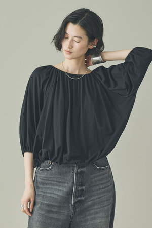 カレンソロジー/Curensologyの【予約販売】ソフトテンジクギャザープルオーバー(110100/110103)