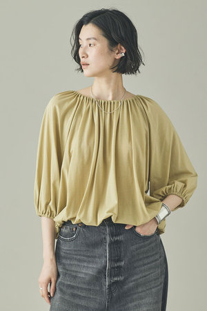 カレンソロジー/Curensologyの【予約販売】ソフトテンジクギャザープルオーバー(110100/110103)