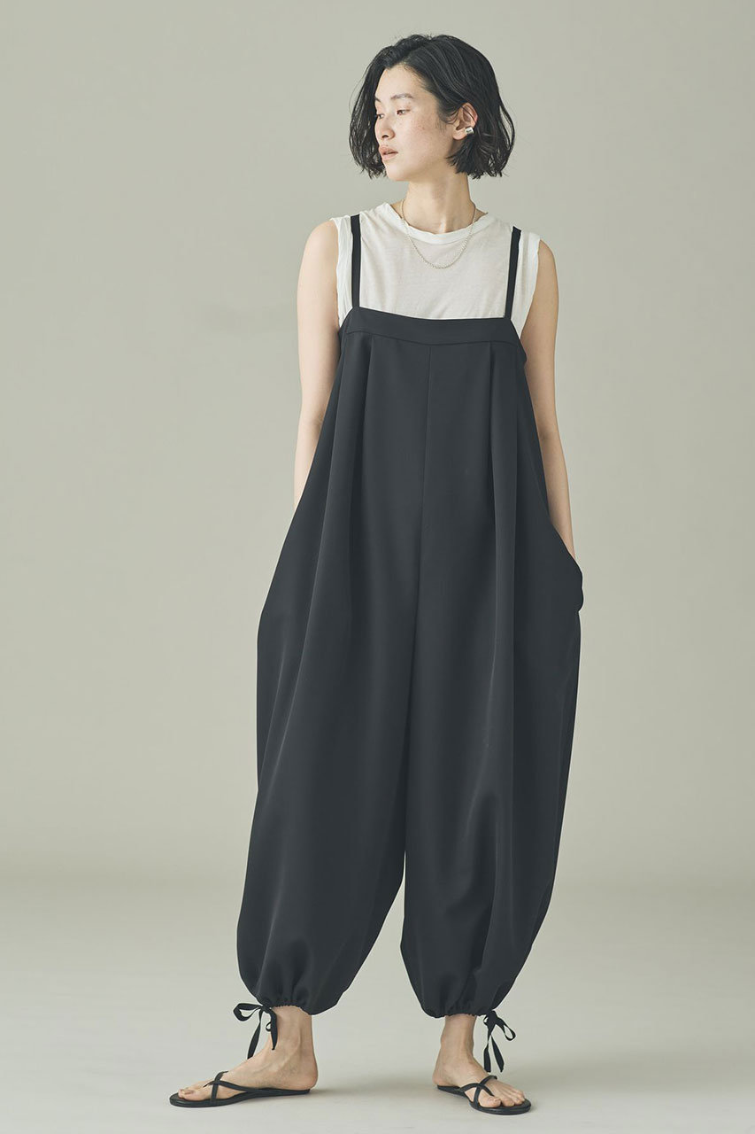 cccmalieシーマリー　オールインワン　ブラック　36 crie conforto】スタンドジップオールインワン｜WOMEN｜254IST33-042C