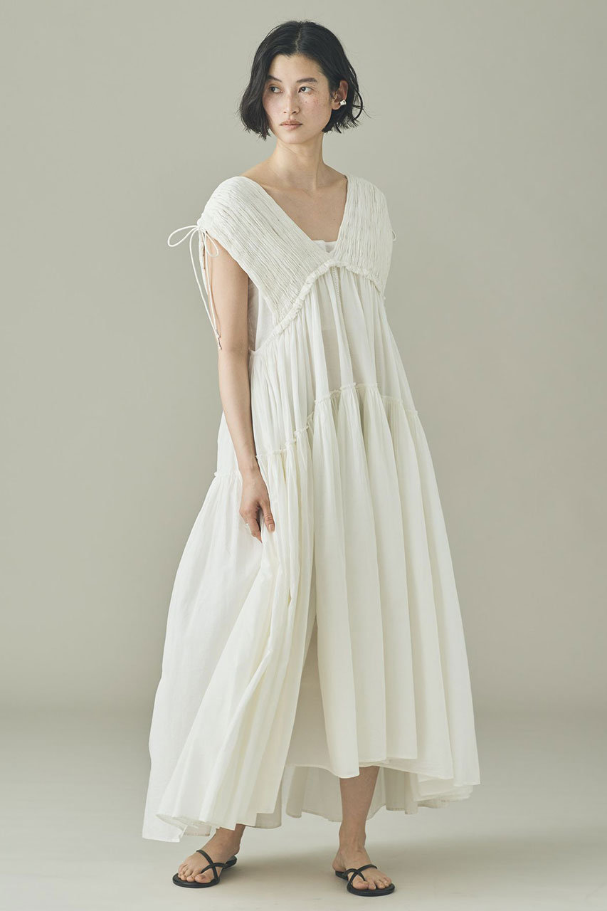 カレンソロジー/Curensologyの【予約販売】ハンドスモッキングワンピース(ホワイト/642485)
