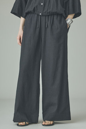 カレンソロジー/Curensologyの【予約販売】リネンミックスドロストパンツ(110600/110601)