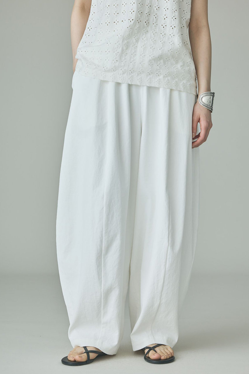 カレンソロジー/Curensologyの【予約販売】シェルタリングドロストパンツ(ホワイト/642950)