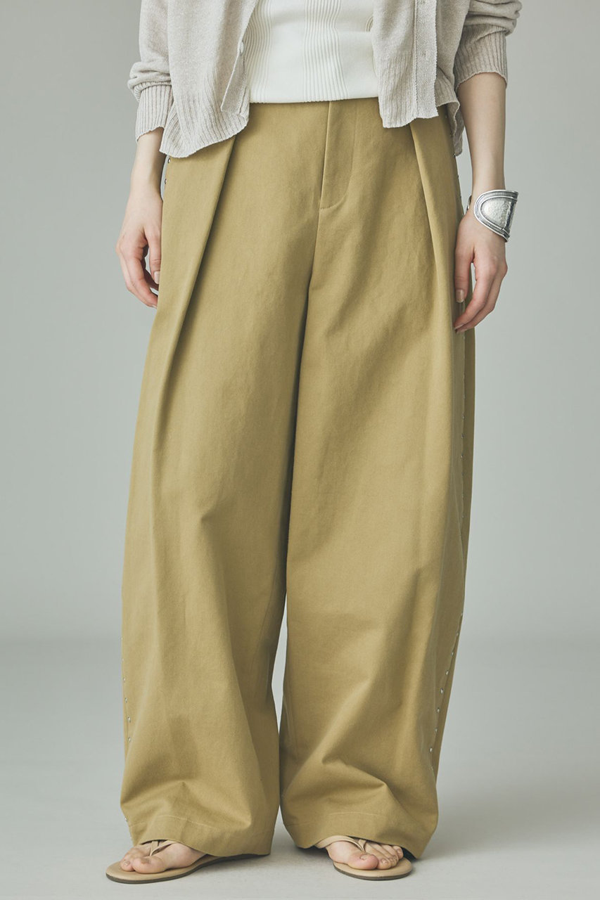 カレンソロジー/Curensologyの【予約販売】コットンワッシャースタッズパンツ(ベージュ/679684)