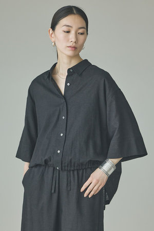 カレンソロジー/Curensologyの【予約販売】リネンミックスドロストシャツ(110400/110402)