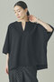 【予約販売】ボクシーキーネックTシャツ カレンソロジー/Curensology ブラック