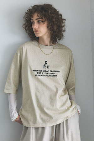 カレンソロジー/Curensologyの【予約販売】【UNIVERSAL OVERALL】別注ニットプリントTシャツ(110100/110102)