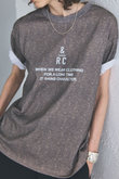 【UNIVERSAL OVERALL】別注ニットプリントTシャツ