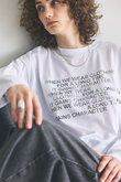 【UNIVERSAL OVERALL】別注シアーロングスリーブTシャツ