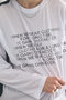 【予約販売】【UNIVERSAL OVERALL】別注シアーロングスリーブTシャツ カレンソロジー/Curensology
