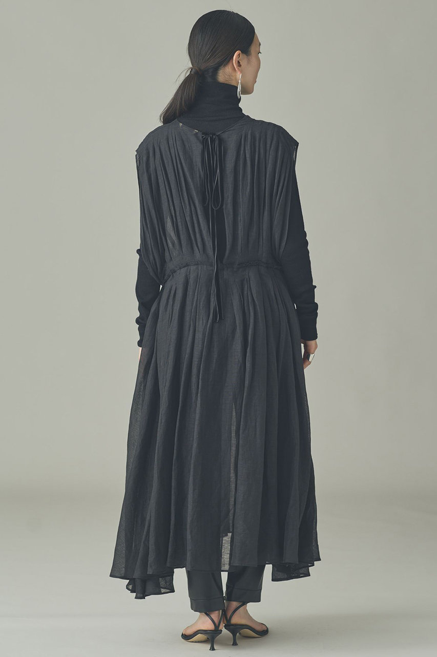 Curensology サスペンダーリネンワンピース 中古・古着通販