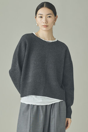 カレンソロジー/Curensologyの【予約販売】ウールカシミヤ2WAYプルオーバー(110300/110301)