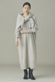 FOXカシミヤニットワンピース