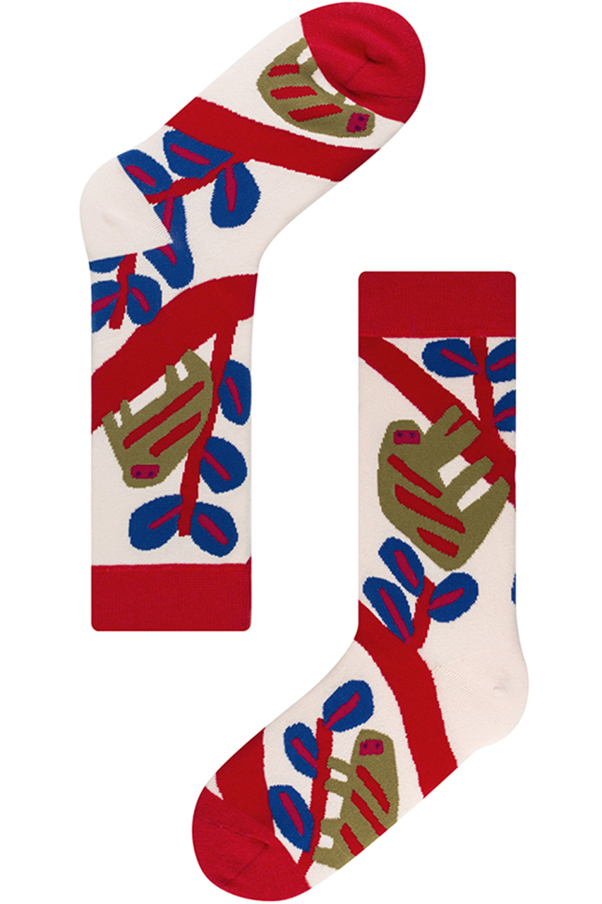 socks appeal ソックスアピール 【OTTAIPNU×socksappeal】ソックス ブラブラナマケモノ