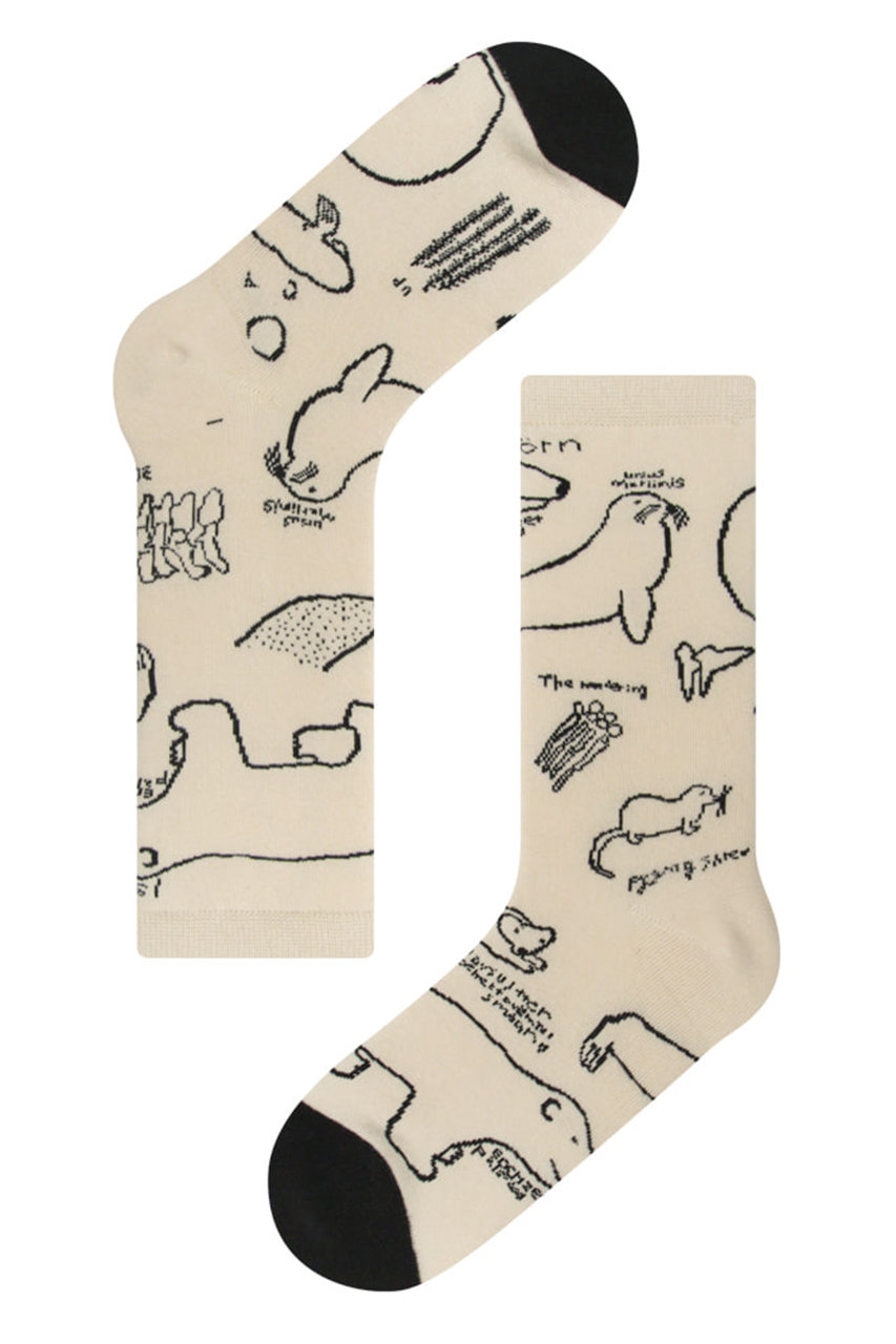 socks appeal ソックスアピール 【Mogu Takahashi】ソックス nordic animals